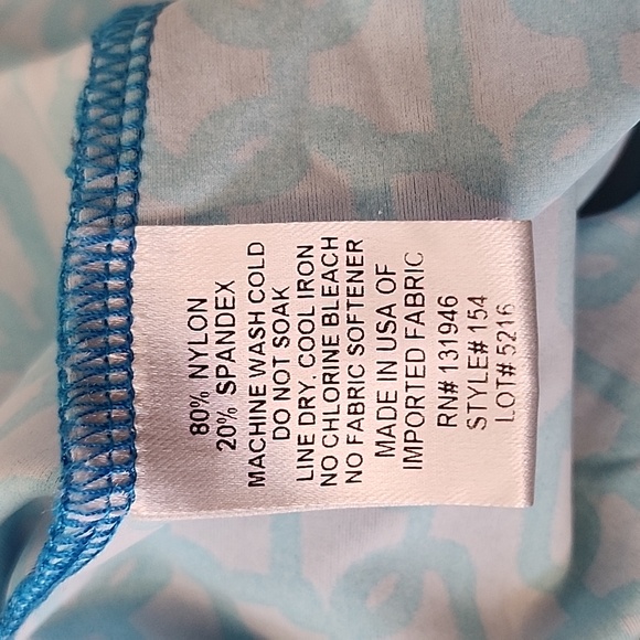 Jude Connally Strechy Penelope Maxi Dress Lattice Blue pattern Sleeveless Sz S - Picture 16 of 16